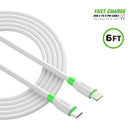 6FT PD Fast Charge USB-C To iPhone Cable