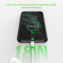 6FT PD Fast Charge USB-C To iPhone Cable