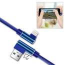 3.3FT Nylon braided Material 8 PIN USB 2.0 Data Cable