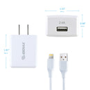 Wall Charger & 5ft Cable For 8 PIN