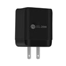 Travel Wall Charger Adapter with Dual Ports of USB and Type-C