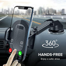 Universal Car Dashboard Windshield Suction Phone Mount with  Adjustable Telescopic Arm and 360 Degrees Rotation.