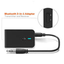 5.0 Bluetooth Transmitter, and Receiver with 2 In 1 Audio Adapter.